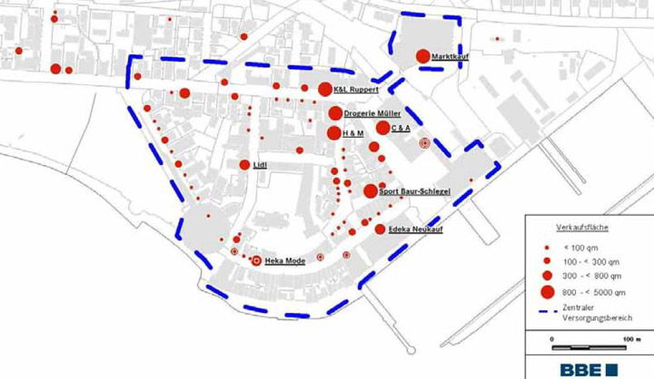 Regionales Einzelhandelskonzept